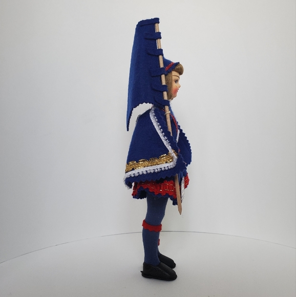 Vintage Siena Doll "Contrada del Nicchio" flagbearer - Picture 6 of 8